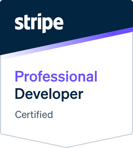 Stripe Professional Developer Badge